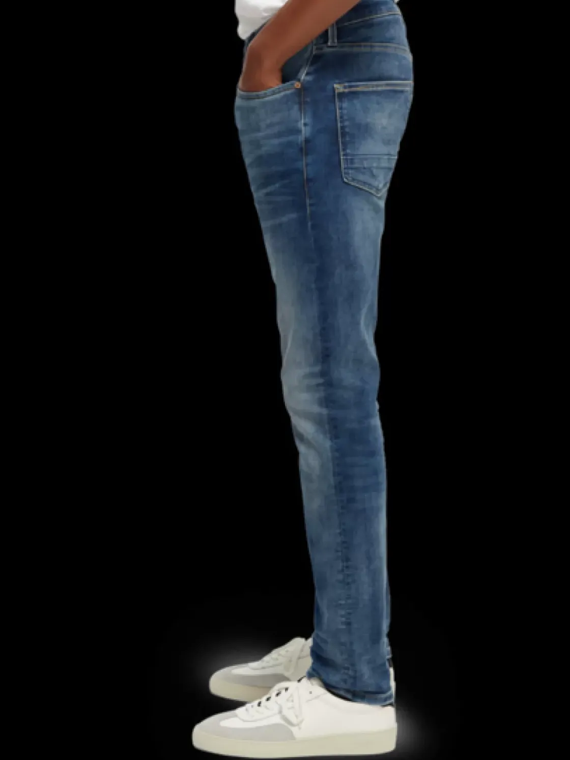 Essential ralston slim jeans - cloud of smoke-Scotch & Soda Fashion