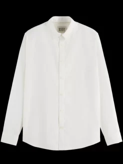 Essential Regular fit Oxford solid shirt-Scotch & Soda Sale