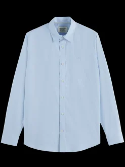Essential Regular fit Oxford solid shirt-Scotch & Soda Sale