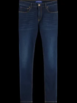 Essential SKIM SKINNY JEANS   BEATEN BLUE-Scotch & Soda Discount