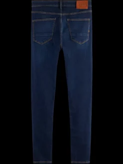 Essential SKIM SKINNY JEANS   BEATEN BLUE-Scotch & Soda Discount