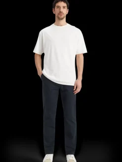 Essential Stuart - Cotton-blend twill chino-Scotch & Soda Fashion