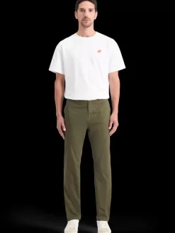 Essential Stuart - Cotton-blend twill chino-Scotch & Soda Fashion