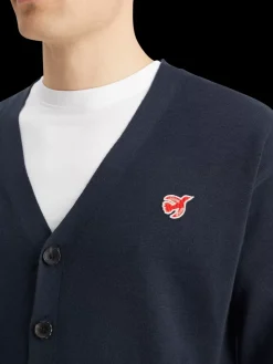 Essential The free spirit peace bird merino cardigan-Scotch & Soda Online