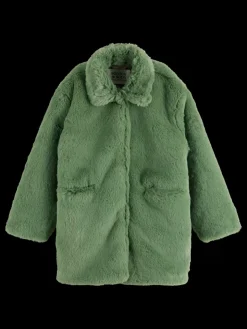 FAUX FUR COAT-Scotch & Soda Online