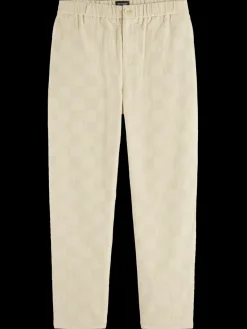 Fave - check-patterned corduroy jogger-Scotch & Soda Sale