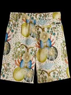 FAVE - PRINTED EMBASSY OF THE FREE MIND BERMUDA SHORT-Scotch & Soda Fashion