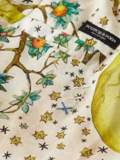 FAVE - PRINTED EMBASSY OF THE FREE MIND BERMUDA SHORT-Scotch & Soda Fashion