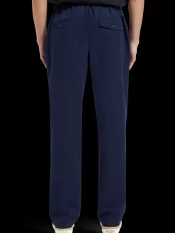 Finch - regular tapered seersucker jogger-Scotch & Soda Fashion