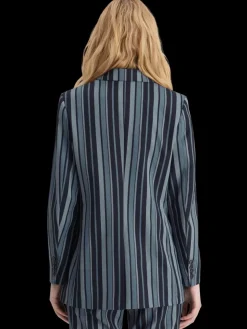 Fitted double breasted striped blazer-Scotch & Soda Hot