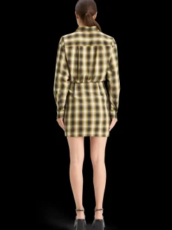 FLANNEL MINI WRAP DRESS-Scotch & Soda Outlet