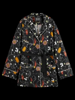 FREE MIND PRINTED PYJAMA BLAZER-Scotch & Soda Discount
