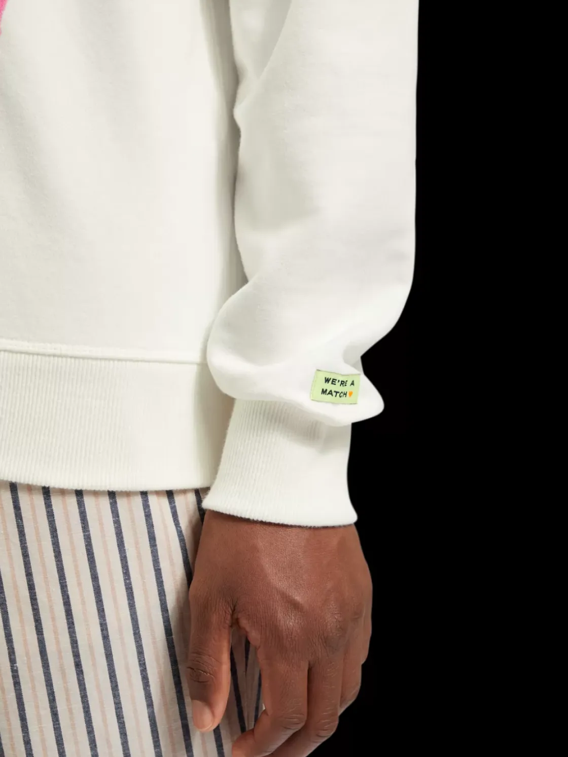 Free spirit artwork hoodie-Scotch & Soda New