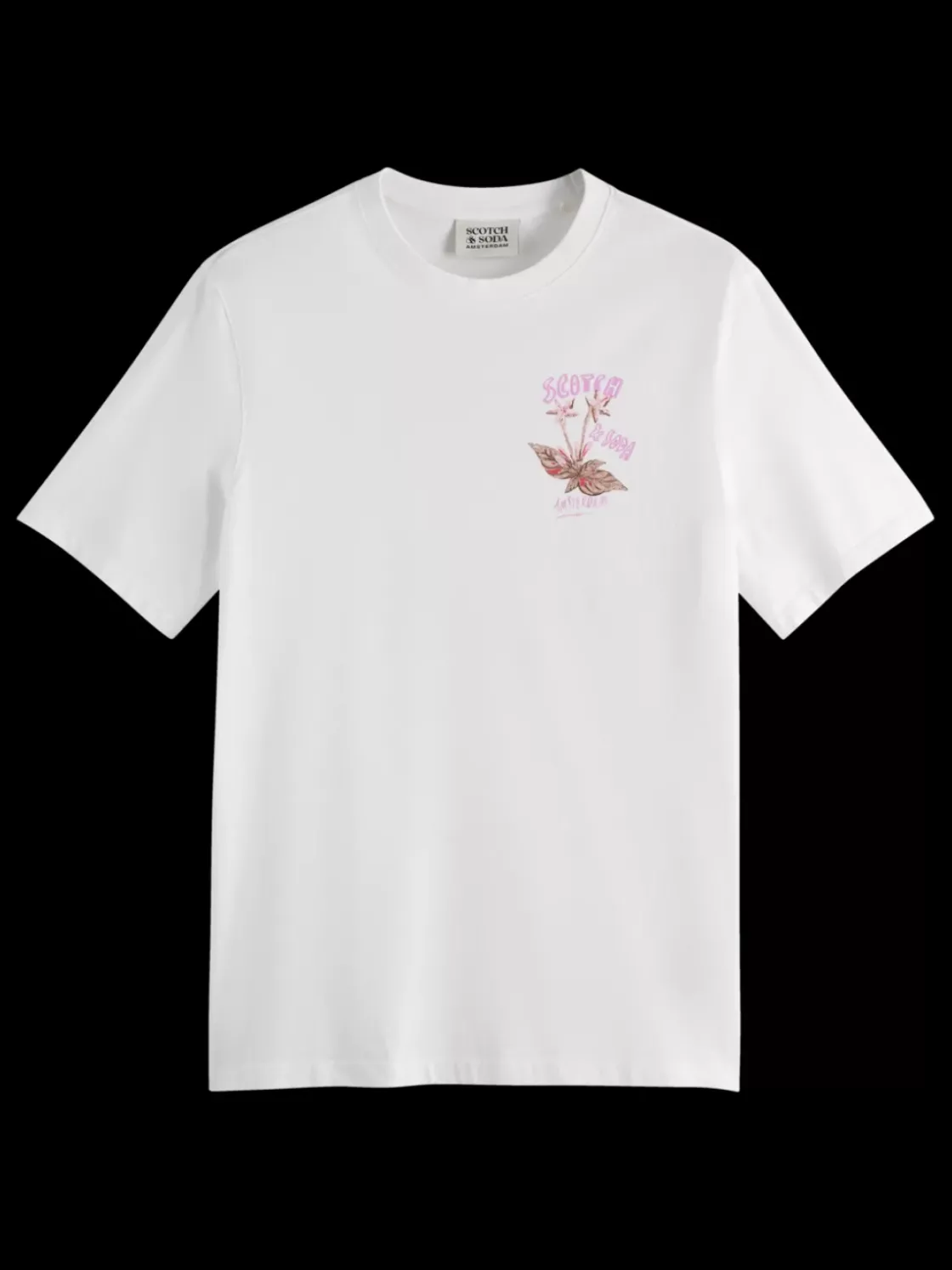 Front and back artwork t-shirt-Scotch & Soda Online