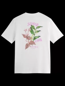 Front and back artwork t-shirt-Scotch & Soda Online