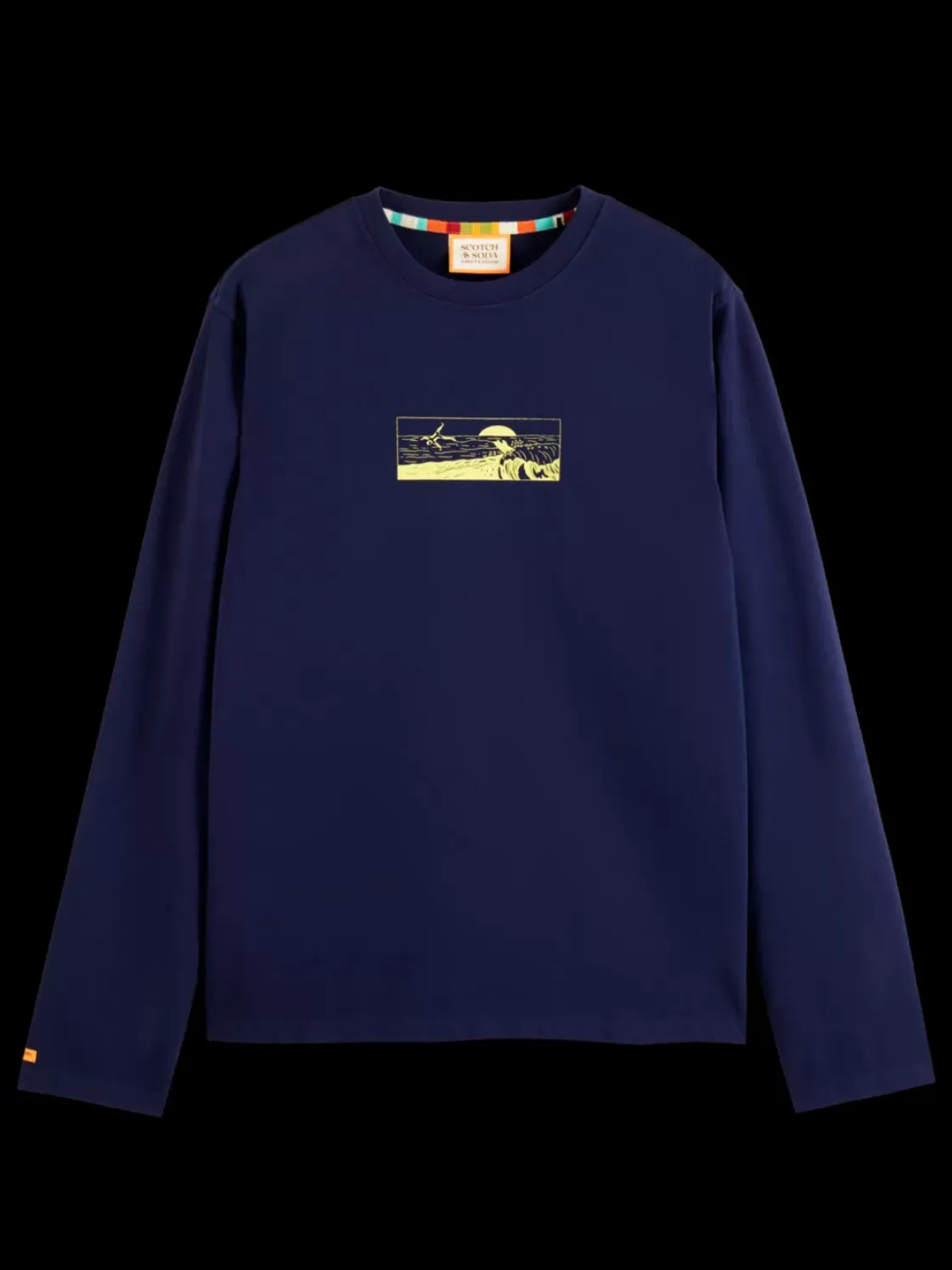 Front back artwork ls t-shirt-Scotch & Soda New