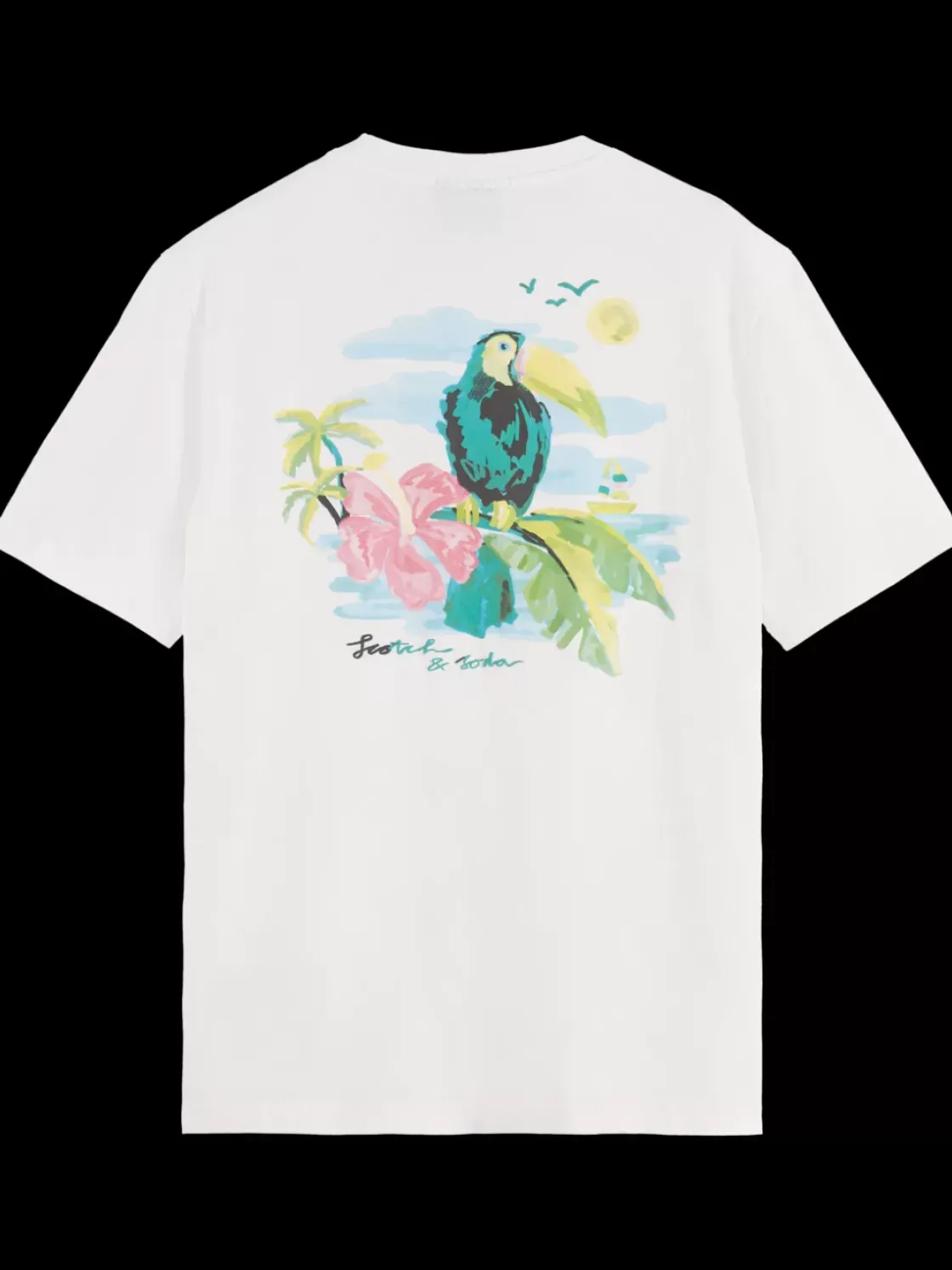 Front back artwork t-shirt-Scotch & Soda Best