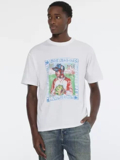 Front chest artwork relaxed fit t-shirt-Scotch & Soda Clearance