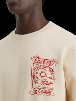 Front chest artwork sweatshirt-Scotch & Soda Discount