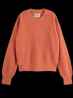 Fuzzy crew neck pullover-Scotch & Soda Online