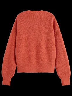 Fuzzy crew neck pullover-Scotch & Soda Online