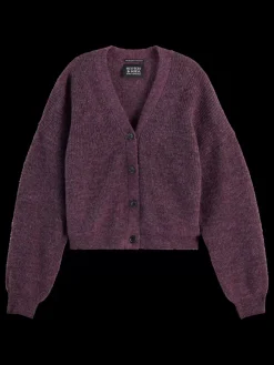 FUZZY RELAXED CARDIGAN-Scotch & Soda Sale