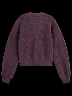 FUZZY RELAXED CARDIGAN-Scotch & Soda Sale