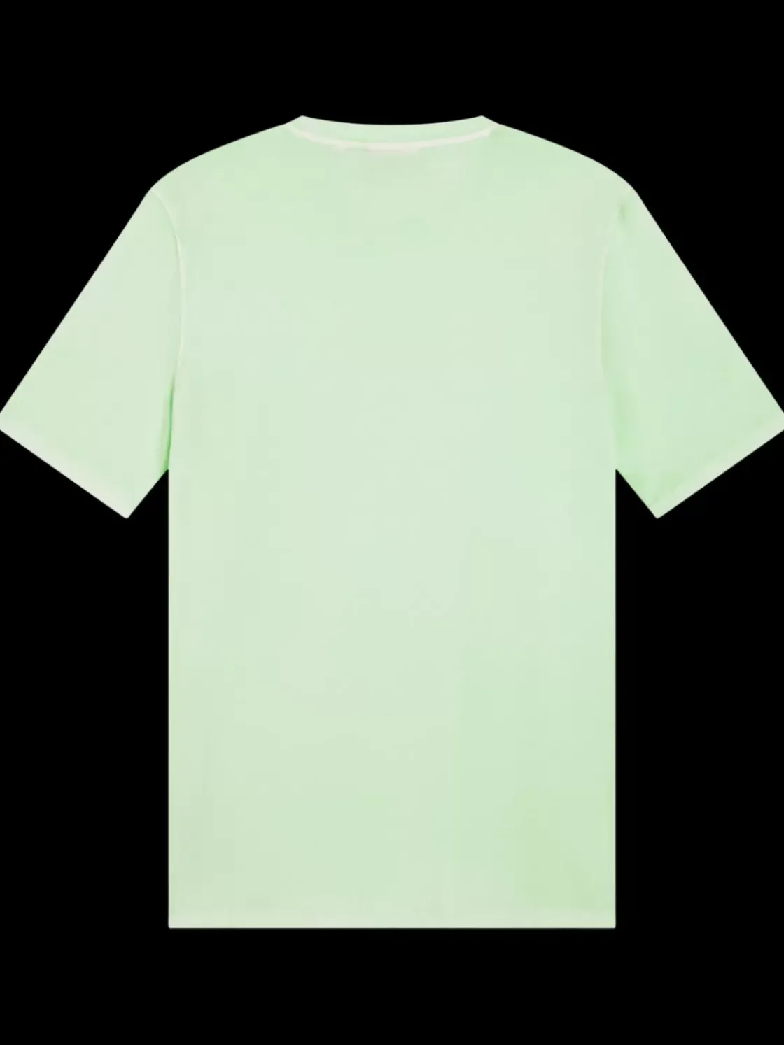 Garment dye logo crew t-shirt-Scotch & Soda Online