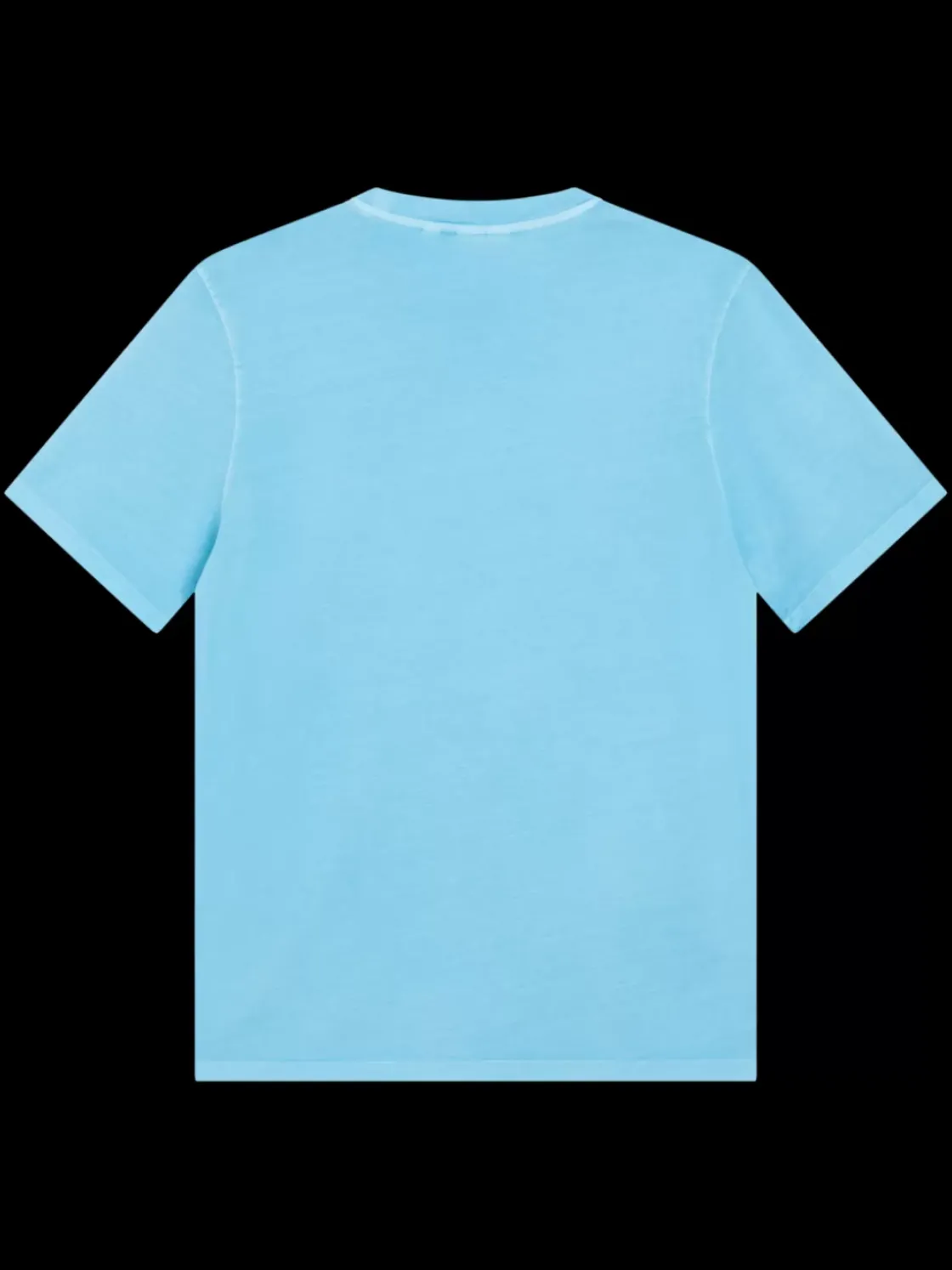 Garment dye logo crew t-shirt-Scotch & Soda Online