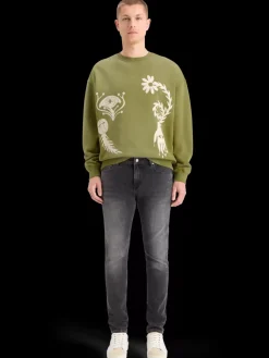 GARMENT DYED ARTWORK SWEATSHIRT-Scotch & Soda Discount