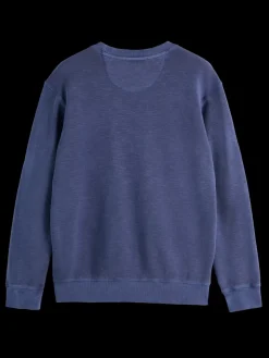 GARMENT DYED STRUCTURED SWEATSHIRT-Scotch & Soda Discount