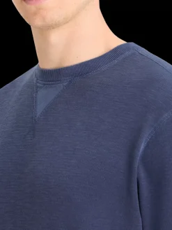 GARMENT DYED STRUCTURED SWEATSHIRT-Scotch & Soda Discount