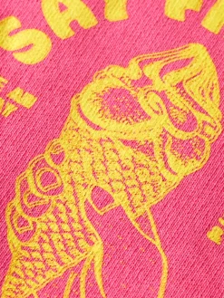 Garment-dyed artwork sweatshirt-Scotch & Soda Online