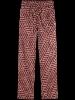 Gia block print pull on pant-Scotch & Soda Sale