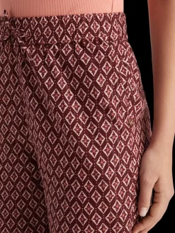 Gia block print pull on pant-Scotch & Soda Sale