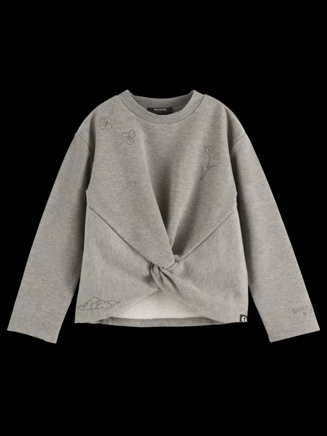 GLITTER FASHION FIT CREWNECK-Scotch & Soda Fashion