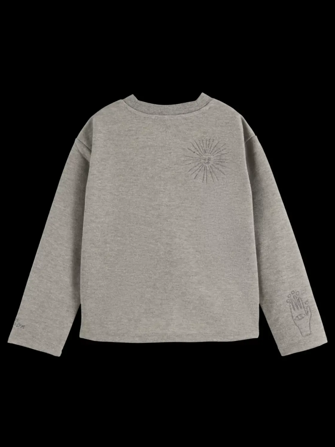 GLITTER FASHION FIT CREWNECK-Scotch & Soda Fashion