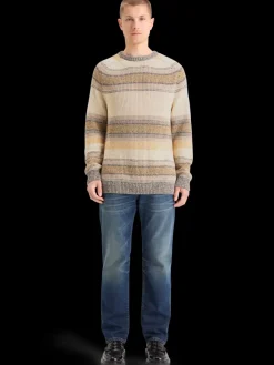 GRADIENT COTTON STRIPES SWEATER-Scotch & Soda Best
