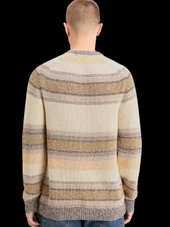 GRADIENT COTTON STRIPES SWEATER-Scotch & Soda Best