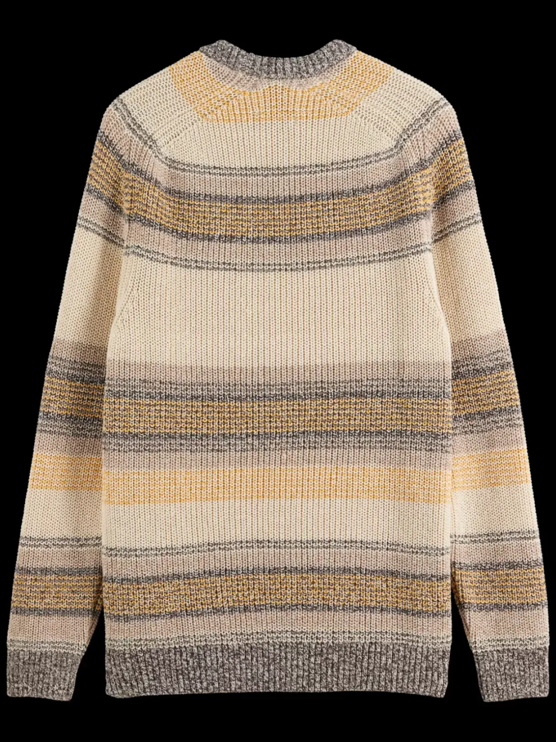 GRADIENT COTTON STRIPES SWEATER-Scotch & Soda Best