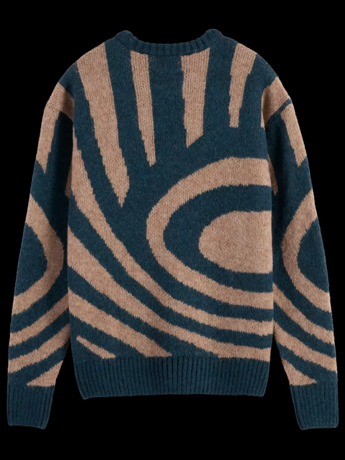 HAIRY BIG WAVES DROPPED SHOULDER SWEATER-Scotch & Soda Fashion