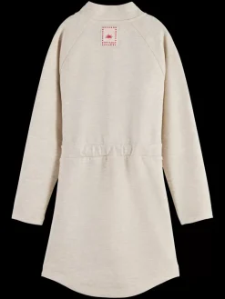 HALF ZIP MODAL DRESS-Scotch & Soda Fashion