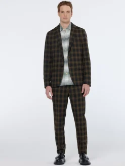 Irving - yarn-dyed tailored  check chino-Scotch & Soda New