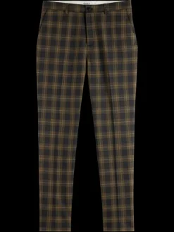 Irving - yarn-dyed tailored  check chino-Scotch & Soda New