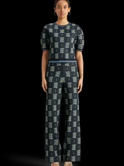 Jacquard cropped pullover-Scotch & Soda New