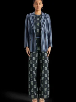 Jacquard cropped pullover-Scotch & Soda New