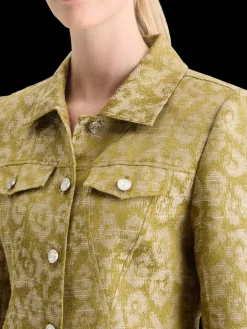 JACQUARD FITTED TRUCKER BLAZER-Scotch & Soda Fashion