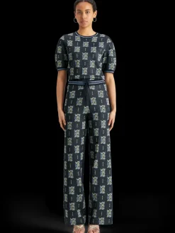 Jacquard knitted trousers-Scotch & Soda Clearance