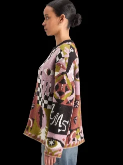 JACQUARD OVERSIZED PULLOVER-Scotch & Soda New