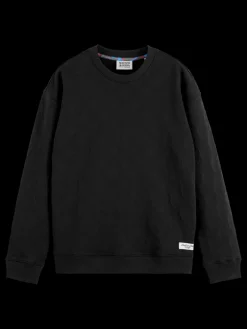 Jacquard regular fit sweatshirt-Scotch & Soda Outlet